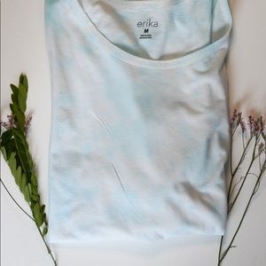 Blue tie dye tshirt!